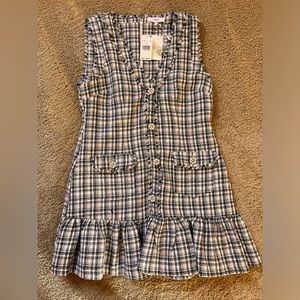 LIKELY Franco Dress in Gray Multi